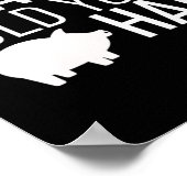Ich will dein Ham halten Poster (Ecke)
