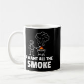 Ich Will Den Ganzen Rauch Barbecue Bbq Kaffeetasse (Links)