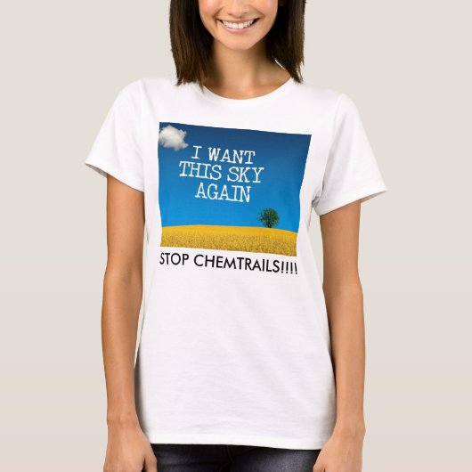 ICH WILL DIESEN HIMMEL WIEDER - STOPPEN SIE T-Shirt (Vorderseite)