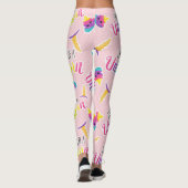 Ich will ein Einhorn-Leggings sein Leggings (Rückseite)