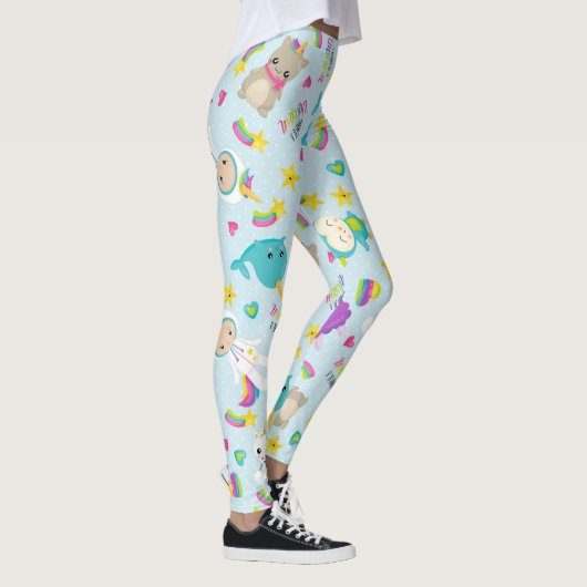 Ich will ein Einhorn-Leggings sein Leggings (Rechts)