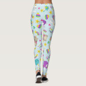 Ich will ein Einhorn-Leggings sein Leggings (Rückseite)