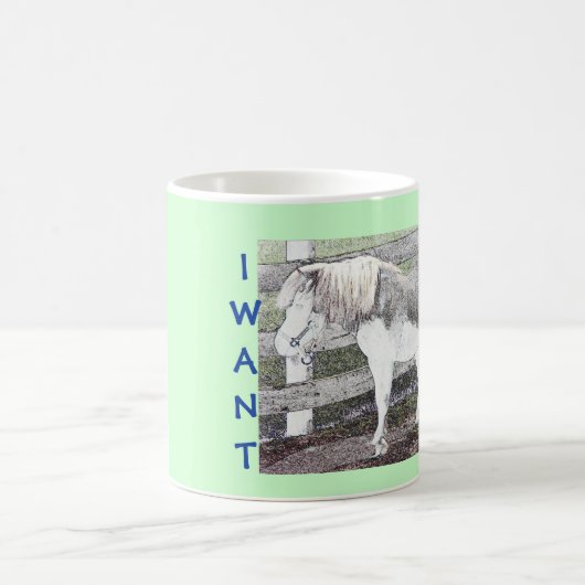 Ich will ein Pony! Tasse (Mittel)