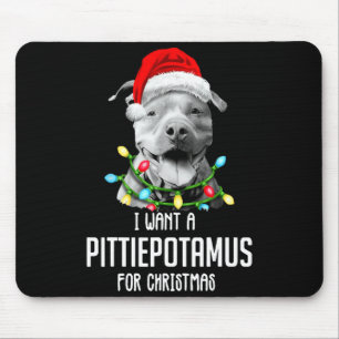 Ich will ein Ttietamus zu Weihnachten Lustiges Tbu Mousepad