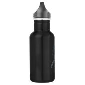 Ich will ein Zauberer sein Edelstahlflasche (Links)