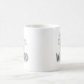 Ich will ein Zauberer sein Kaffeetasse (Mittel)