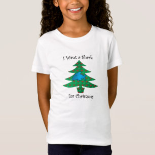 Ich will einen Haifisch für Weihnachten T-Shirt