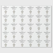 Ich will einen Hippopotamus für Weihnachten Geschenkpapier (Flach)