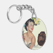 Ich will einen Mann Schlüsselanhänger (Vorderseite links)