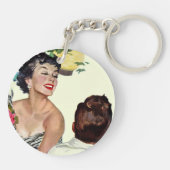 Ich will einen Mann Schlüsselanhänger (Rückseite)