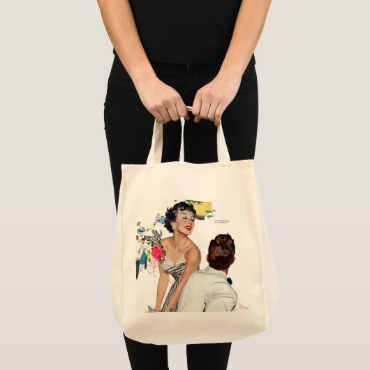 Ich will einen Mann Tragetasche (Vorderseite (Produkt))