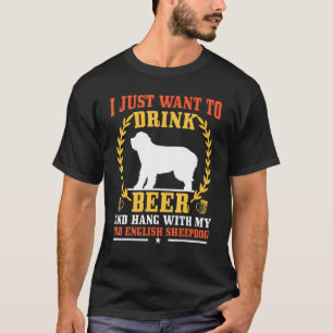 Ich will einfach nur Bier trinken und mit meinem S T-Shirt