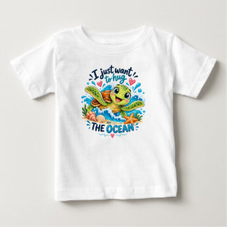 Ich will einfach nur den Ozean umarmen Baby T-shirt