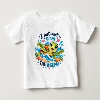 Ich will einfach nur den Ozean umarmen Baby T-shirt