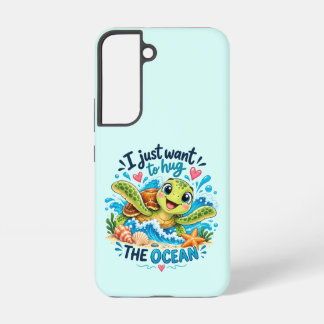 Ich will einfach nur den Ozean umarmen – Süße Meer Samsung Galaxy Hülle