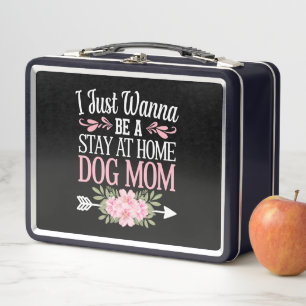 Ich will einfach nur eine Hunde-Mama zum Bleiben z Metall Brotdose