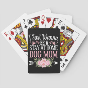 Ich will einfach nur eine Hunde-Mama zum Bleiben z Spielkarten