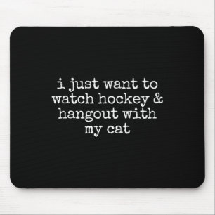 Ich will einfach nur Hockey schauen und mit meinem Mousepad