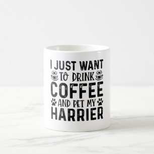 Ich will einfach nur Kaffee trinken und einen Harr Kaffeetasse