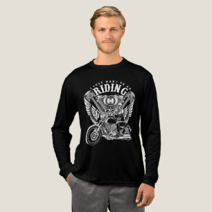 Ich will einfach nur Radfahren Tri-Blend Shirt