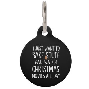 Ich will einfach nur Sachen backen und Weihnachtsf Haustiermarke