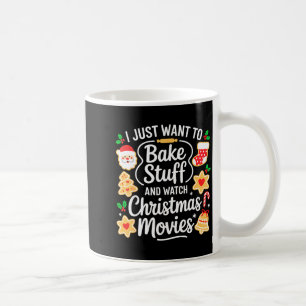 Ich will einfach nur Sachen backen und Weihnachtsf Kaffeetasse