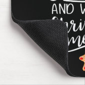 Ich will einfach nur Sachen backen und Weihnachtsf Mousepad (Ecke)