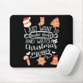 Ich will einfach nur Sachen backen und Weihnachtsf Mousepad (Mit Mouse)