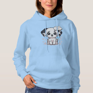 Ich will emotionalen Dalmatiner weinen Hoodie