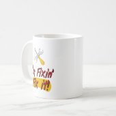 Ich will es reparieren! Handyman Tools Funny Kaffeetasse (Vorderseite Links)