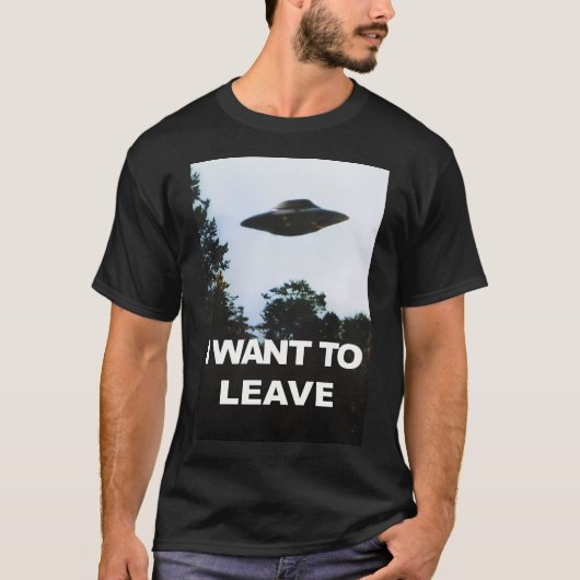 Ich will gehen T-Shirt (Vorderseite)
