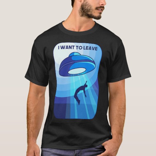 Ich will gehen T-Shirt (Vorderseite)
