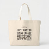 Ich will gerade… jumbo stoffbeutel (Vorne)