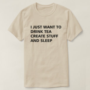 ICH WILL GERADE, UM TEE ZU TRINKEN HERSTELLE