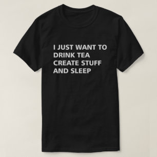 ICH WILL GERADE, UM TEE ZU TRINKEN HERSTELLE