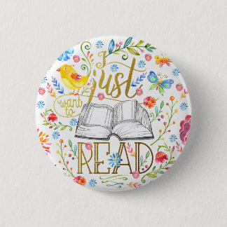 Ich will gerade, um weißen Knopf zu lesen Button