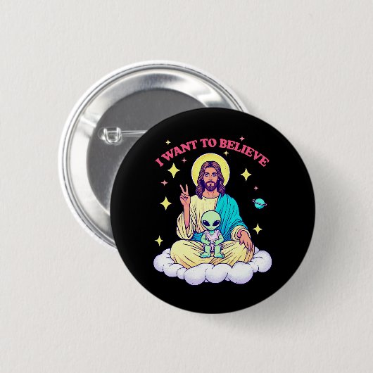 Ich will glauben button (Vorne & Hinten)