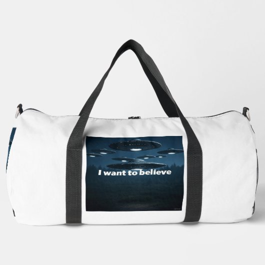 Ich will glauben duffle bag (Vorderseite)
