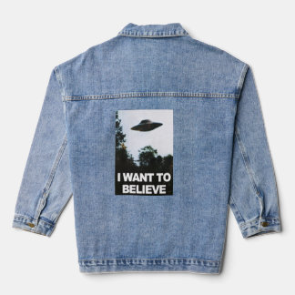 Ich will glauben jeansjacke