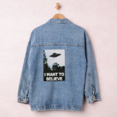 Ich will glauben jeansjacke (Hangar)