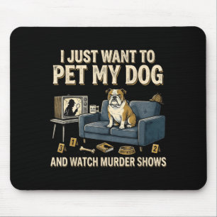 Ich will meine Katze streicheln und lustige Mordsh Mousepad