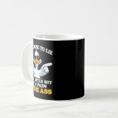 Ich will nicht lügen, ich bin ein bisschen eine Ne Kaffeetasse (Vorderseite Links)