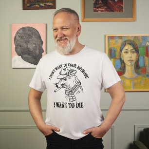 Ich will nicht mehr kochen, ich will sterben T-Shirt
