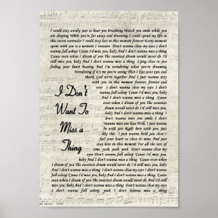 Ich will nicht zu Lyrik Fräulein-A Thing Script Poster