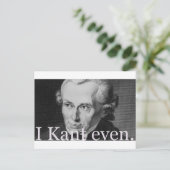 Ich will noch postkarte (Stehend Vorderseite)