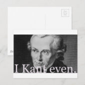 Ich will noch postkarte (Vorne/Hinten)