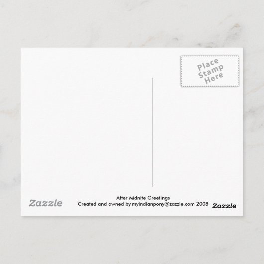 Ich will nur wissen, was Rakete sci... Postkarte (Rückseite)