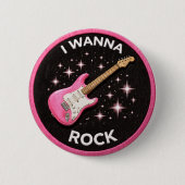 Ich will Rocken Button (Vorderseite)