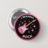Ich will Rocken Button (Vorne & Hinten)