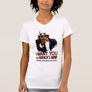 Ich will Sie - das T-Shirt politischer Damen Obama